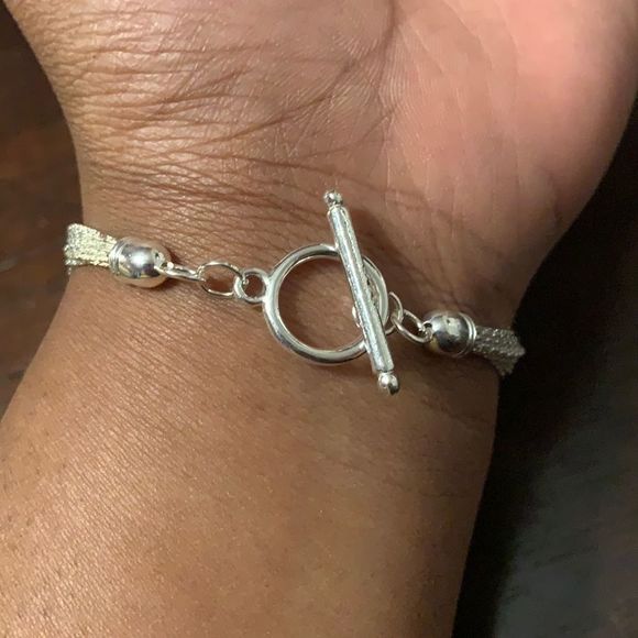 ❌Silver Multi Strand Chain Bracelet - Picture 4 of 9